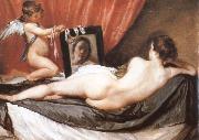 VELAZQUEZ, Diego Rodriguez de Silva y Venus oil painting reproduction